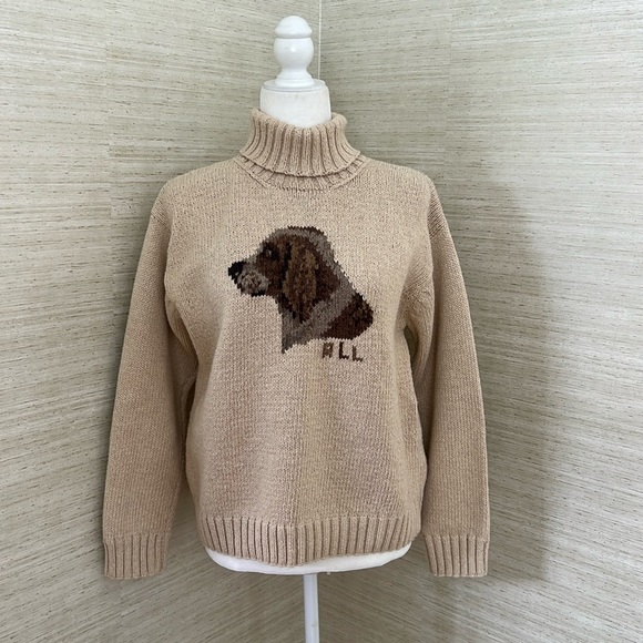 Ralph Lauren Vintage Sweater Sz MP - Picture 3 of 11